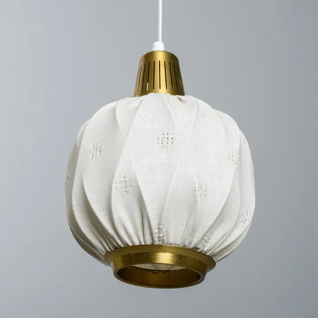 HANS BERGSTRÖM. TILLSKRIVEN. Taklampa, Swedish Modern, 1900-talets mitt.