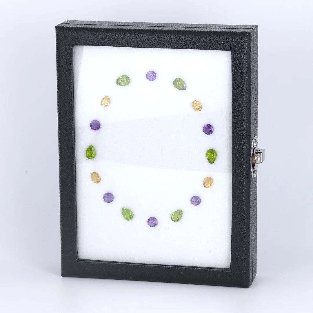 GEMSTONE NECKLACE LAYOUT. — Gemstones — Chalkwell Auctions