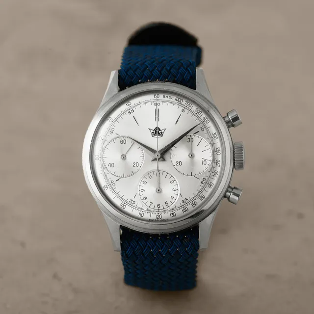 KRONOMETER STOCKHOLM, "Base 1000", kronograf, armbandsur, 36 mm,