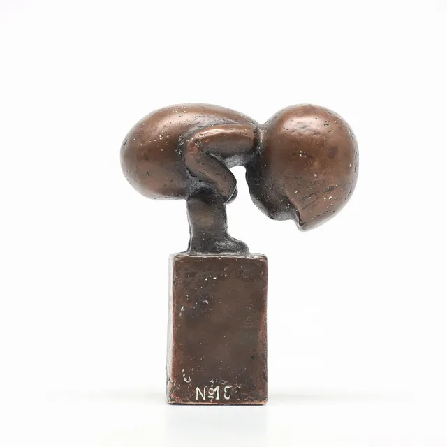 LISA LARSON. "Myran", skulptur, patinerad brons, signerad Lisa Larson, numrerad 181.