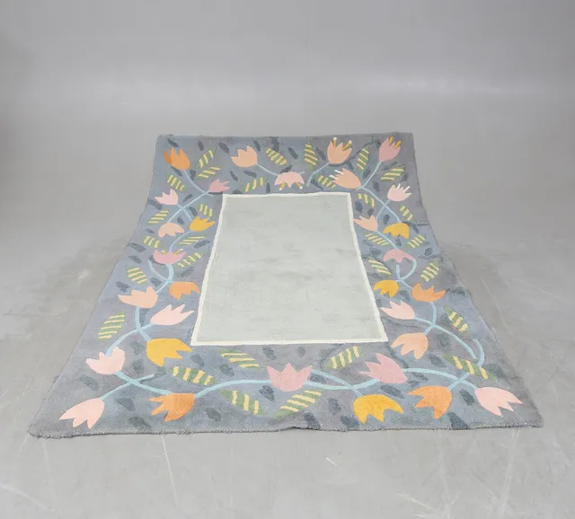 GUNILLA LAGERHEM-ULLBERG. matta, "Tulip", Kasthall, 170x240cm.