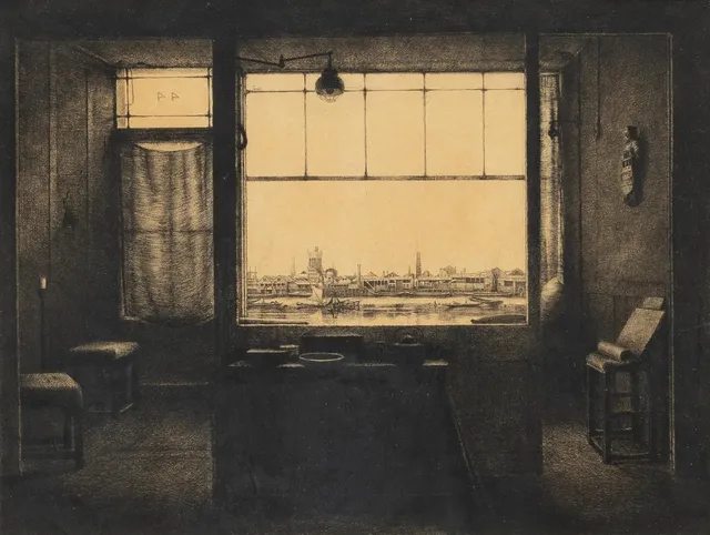 Axel Fridell, "Old Studio (The Old Chelsea Studio, London)".