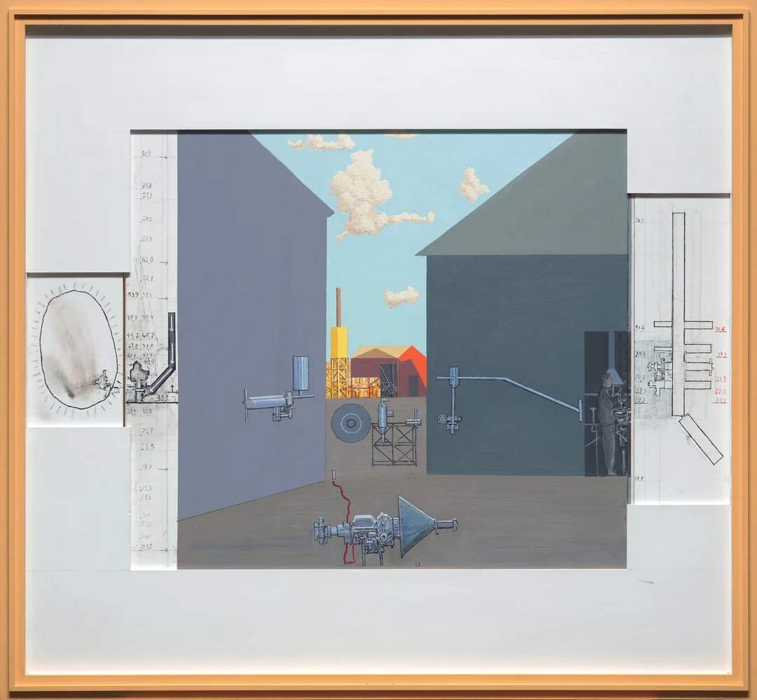 Rickhard, Leonard — "Figurer og handlinger under lette skyer i ettermiddagslyset" 2013-14 — Kunst/Maleri — Blomqvist