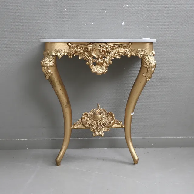 KONSOLBORD, rokokostil, 1900-talets första hälft.