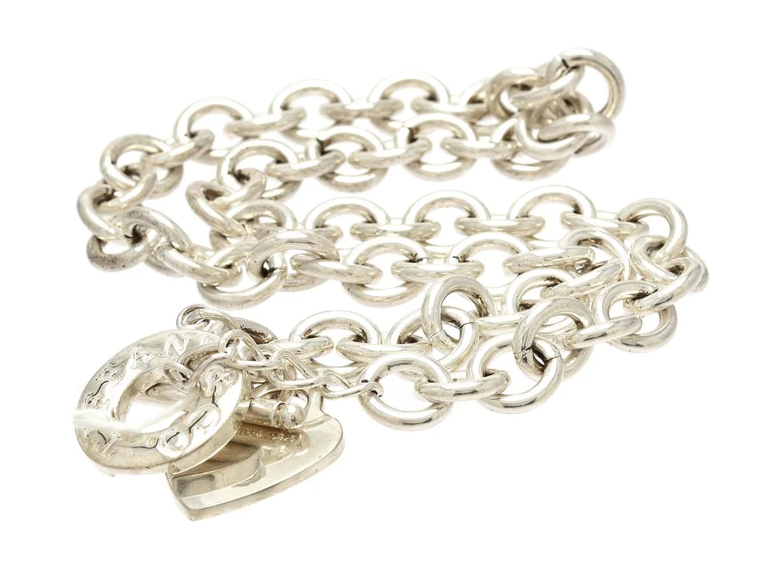 Tiffany & Co Kedja S925 64,5g 46,5cm bredd 10mm i ask — Smycken/Övriga — Kaplans
