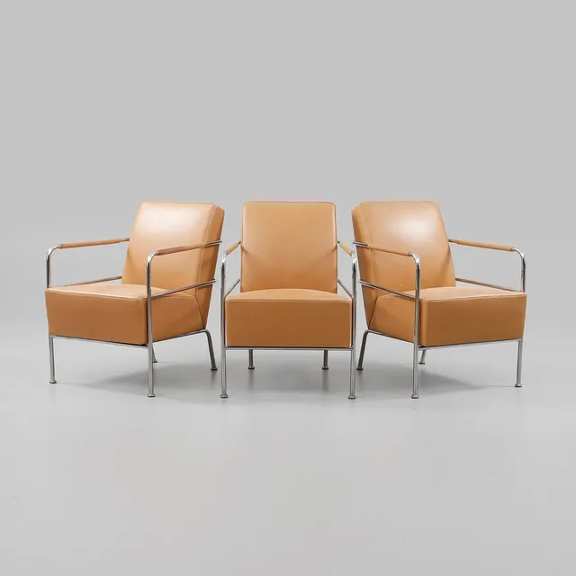 GUNILLA ALLARD. Fåtöljer, "Cinema", 3 st, Lammhults.