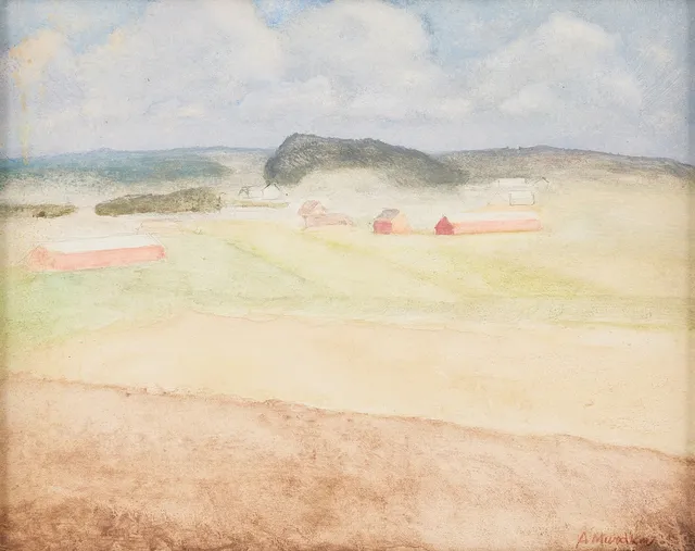 ANTS MURAKIN (ESTLAND/SVERIGE, 1892-1975). Landskap.