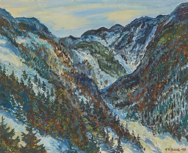 Fritzvold, Reidar — "Vårsol, Ramnejuv, Telemark" 1970-71