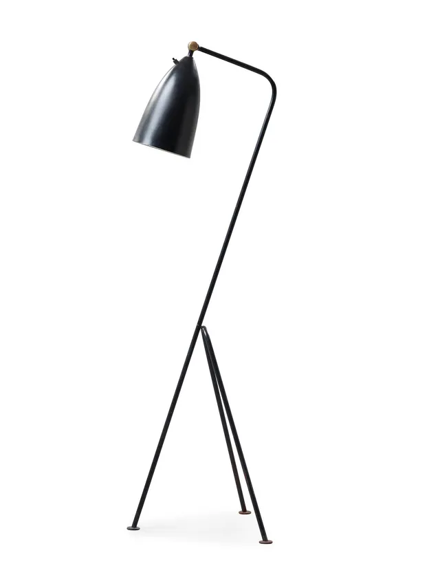 GRETA MAGNUSSON GROSSMAN, golvarmatur, "G-33", Bergboms, Malmö, 1950-tal.