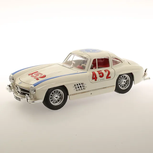MODELLBIL, metall, Mercedes 300 SL, Burago.