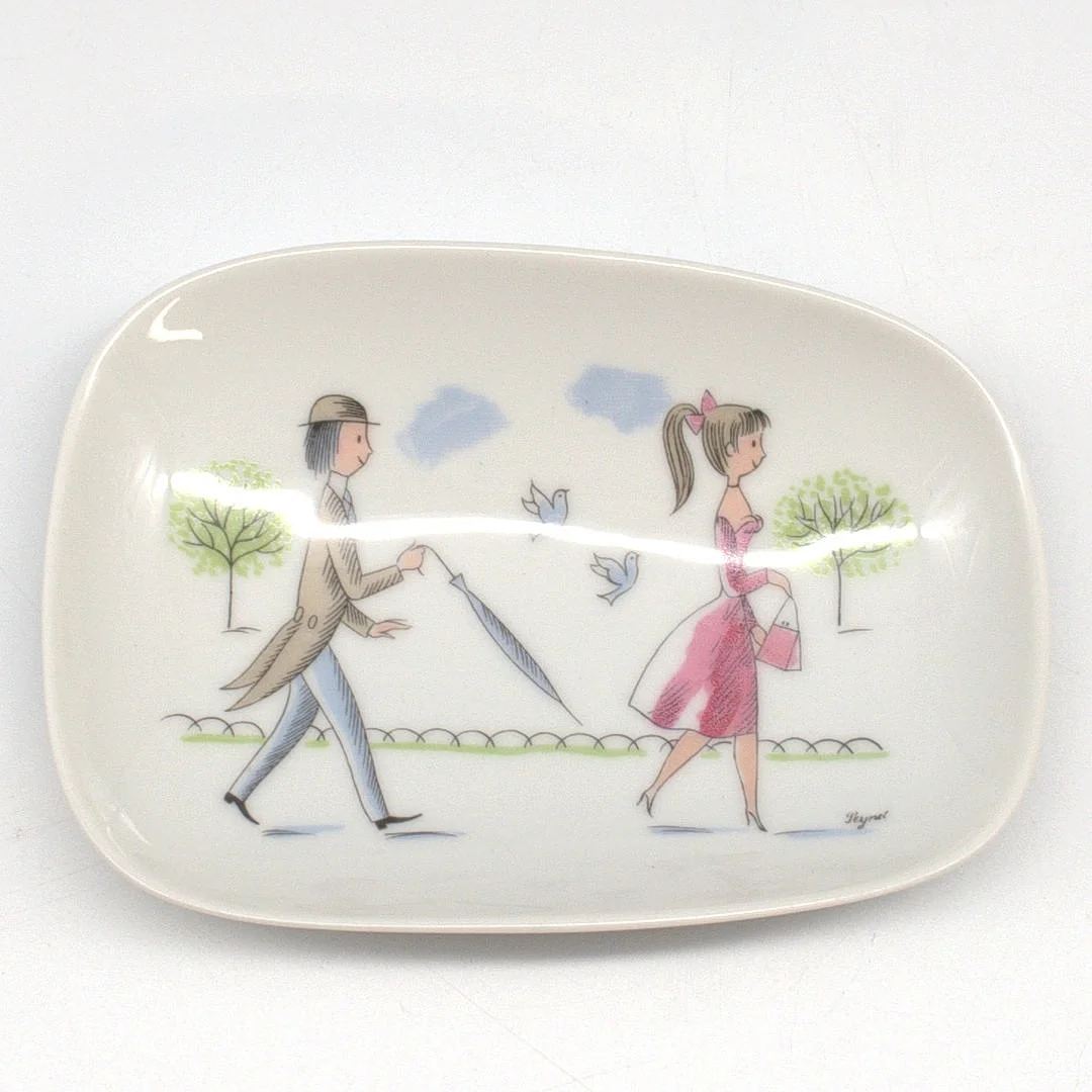 RAYMOND PEYNET. PORZELLAN SCHALE ROSENTHAL. — European — Kunst- und Auktionshaus Kleinhenz