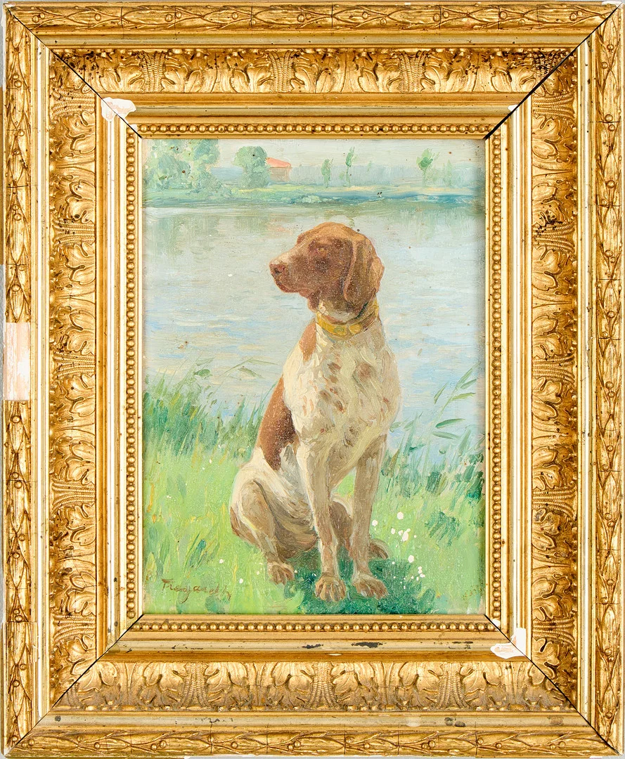 CARL TRÄGÅRDH. "Kurre". — Paintings — Uppsala Auktionskammare