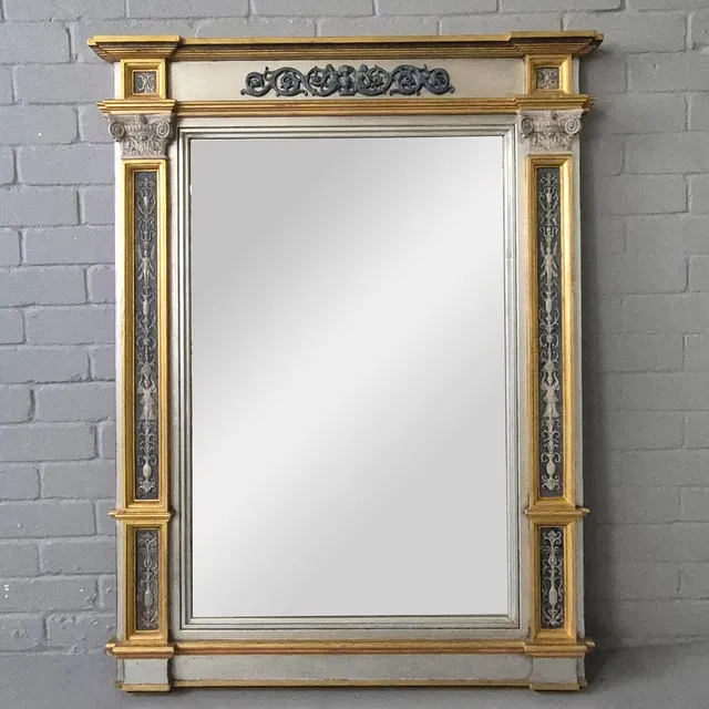 NEO CLASSICAL STYLE PIER MIRROR.