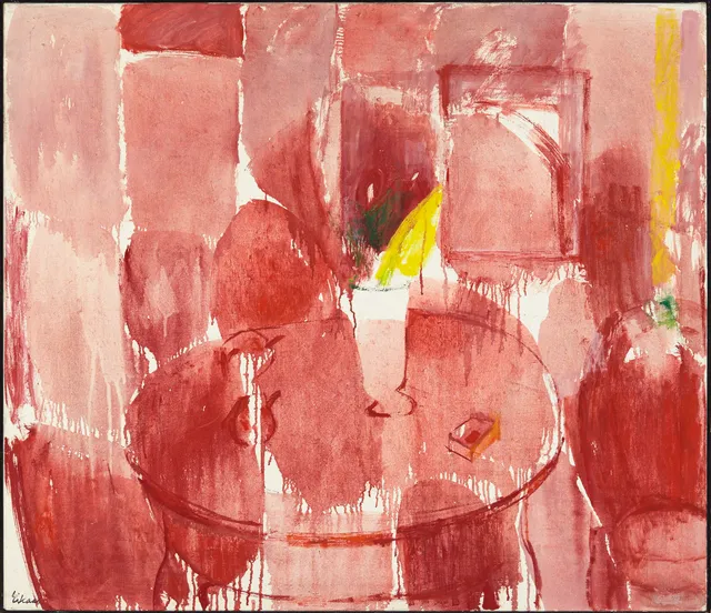 Eikaas, Ludvig — "Rødt interiør" 1965