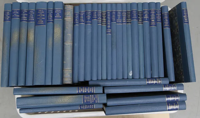 KONSTLITTERATUR, 33 delar, Sveriges Allmänna Konstförenings publikationer.