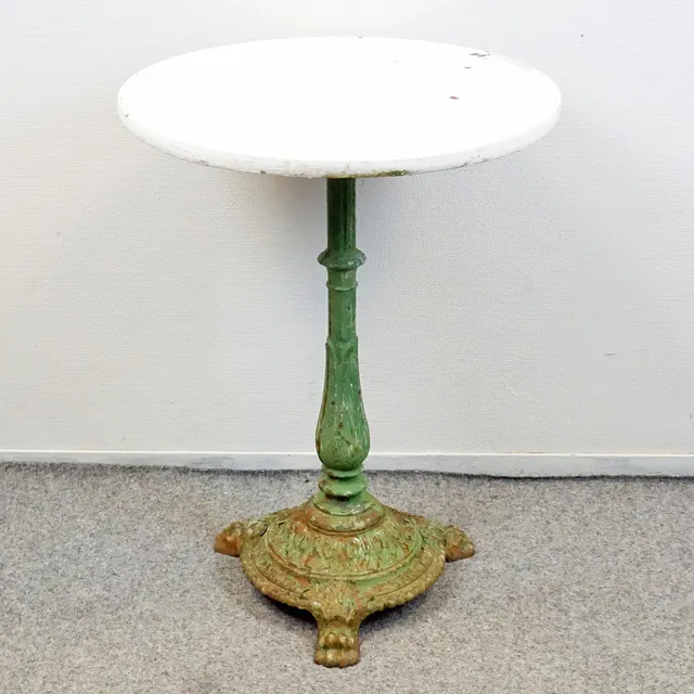 TRÄDGÅRDSBORD, gjutjärn, J & C G Bolinder, 1879, Stockholm.