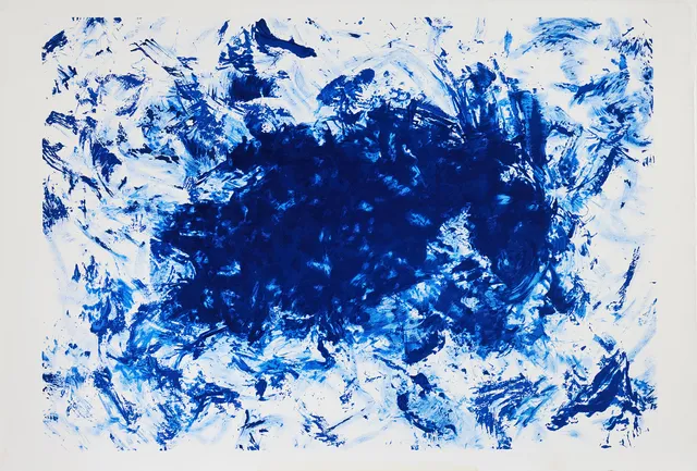 YVES KLEIN (FRANCE, 1928-1962). "Anthropométrie ANT 83".