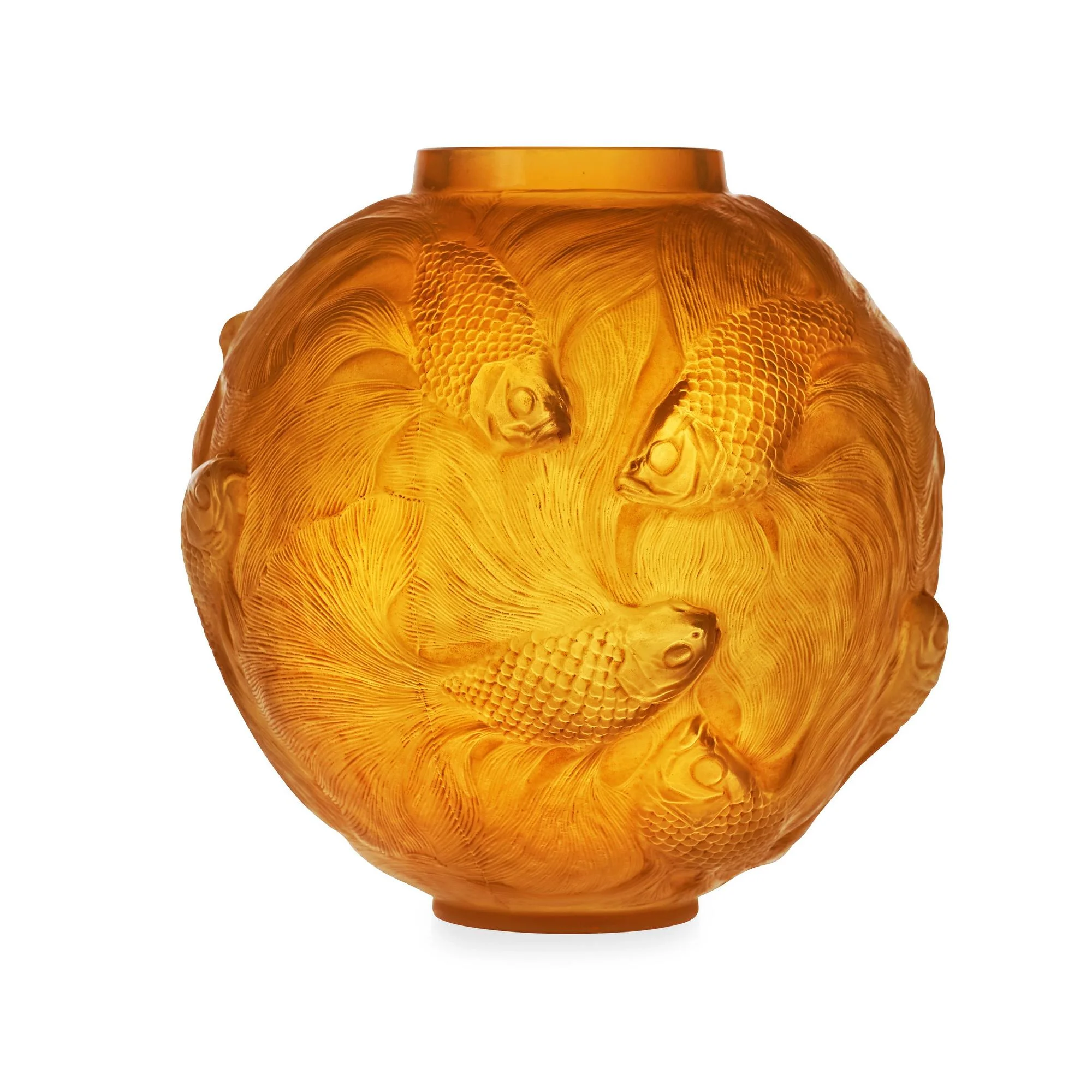 RENÉ LALIQUE, vas, "Formose", Frankrike 1920-tal. — Bukowskis