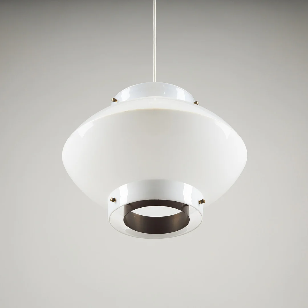 YKI NUMMI. TAKLAMPA, modell 61-380 Orno, 1950-tal. — Ceiling lights — Stockholms Auktionsverk Helsinki