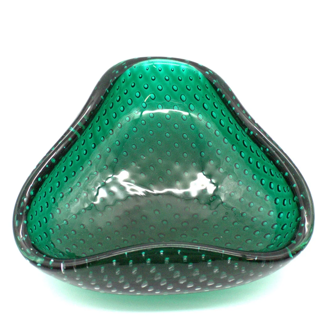 PAOLO VENINI. VINTAGE MURANO SCHALE. — Art glass — Kunst- und Auktionshaus Kleinhenz
