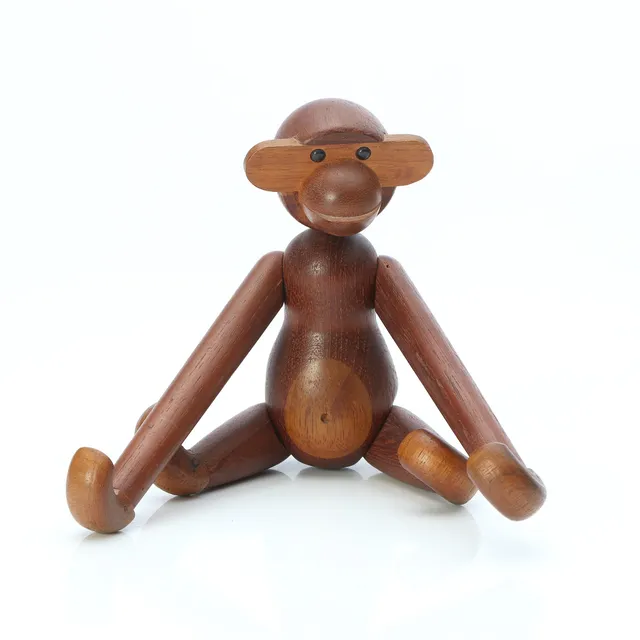 KAJ BOJESEN. APA. Teak, Kaj Bojesen, Danmark. 1900-tal. Märkt under ena foten.