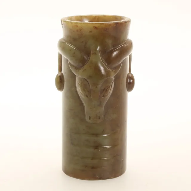DEKORELEMNT, jade, Kina.