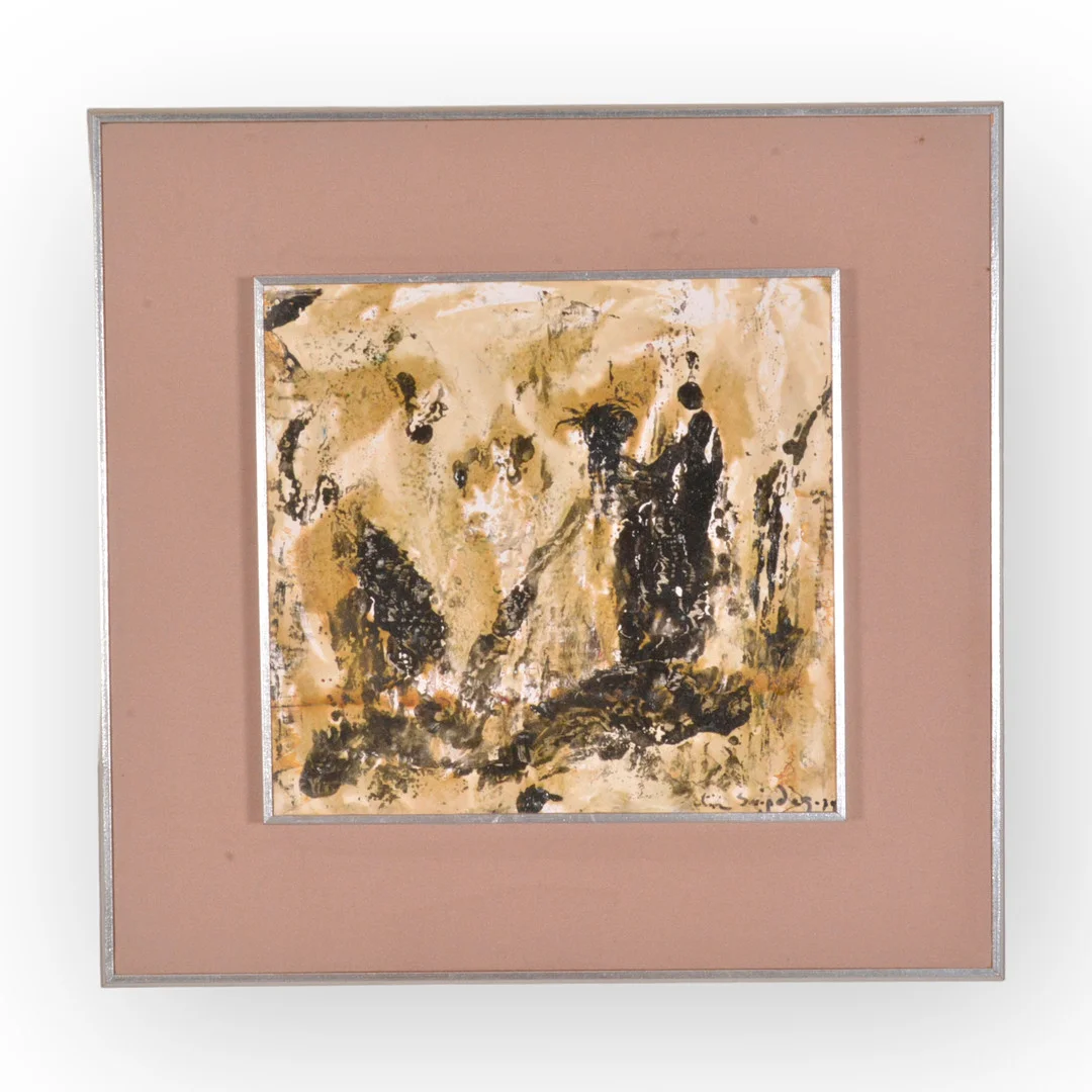 ELIN SVIPDAG. Lackmålning. — Paintings — Halmstads Auktionskammare