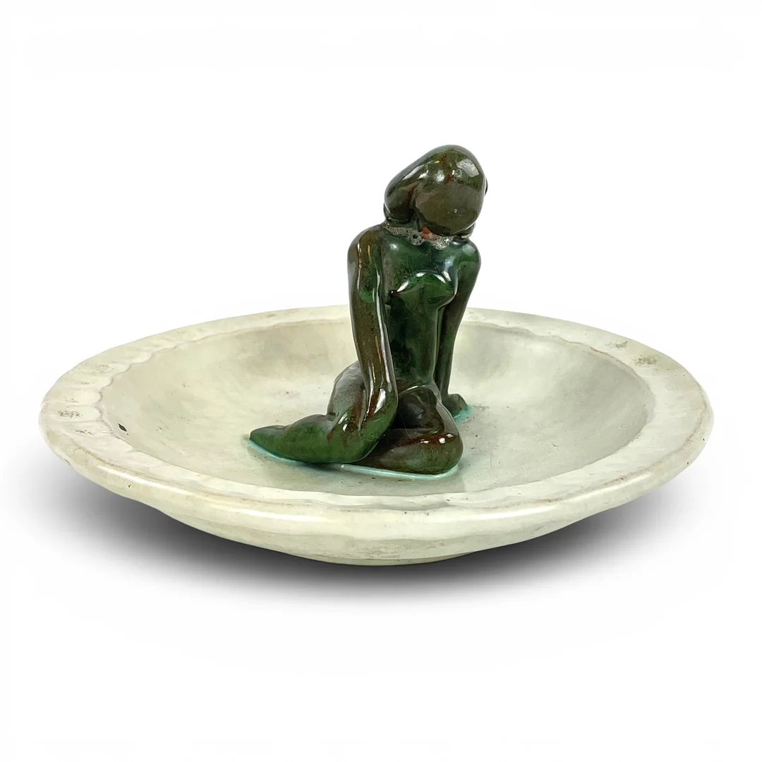 EINAR LUTERKORT (1905-1981), Fat, keramik, art deco, Upsala-Ekeby, 1900-talets första hälft. — European — Roslagens Auktionsverk