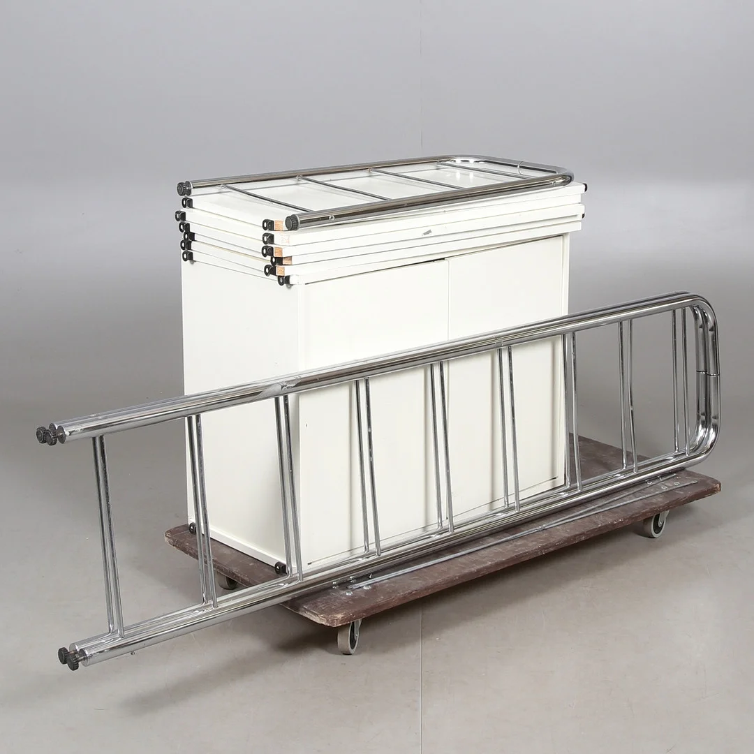 RUTGER ANDERSSON. Hyllsystem, 8 delar, "Niklas", IKEA, 1980-tal. — Cupboards, Cabinets & Shelves — Stadsauktion Sundsvall