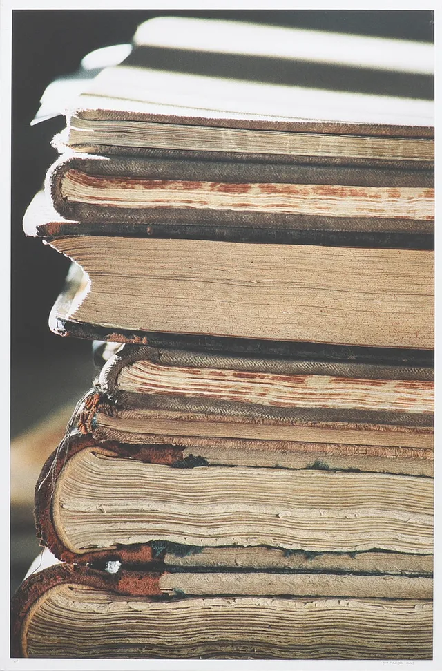 RALF TURANDER. FOTOGRAFI, UR SERIEN EX LIBRIS, 2005.