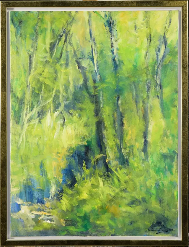 Ubekendt kunstner, skovmotiv