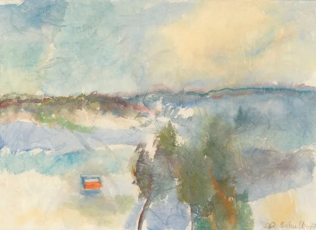 Schultz, Alexander — Landskap, 1978