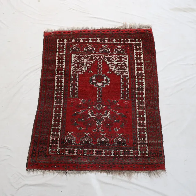 HANDKNUTEN MATTA, Afghan.