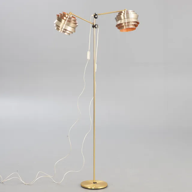 CARL THORE. Stehlampe "Trava". Schweden, 1960er Jahre.