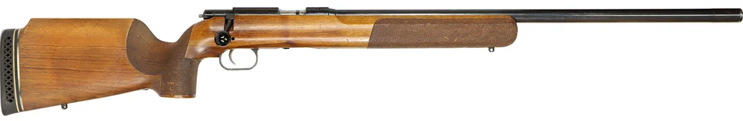 KULGEVÄR, fabrikat Anschütz, modell 54, kaliber .22lr, tillv.nr 79083, se-nr Begagnad. — Rifles — Walter Borg