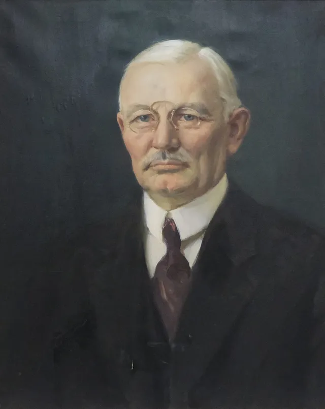 IVAR KAMKE. MANSPORTRÄTT.