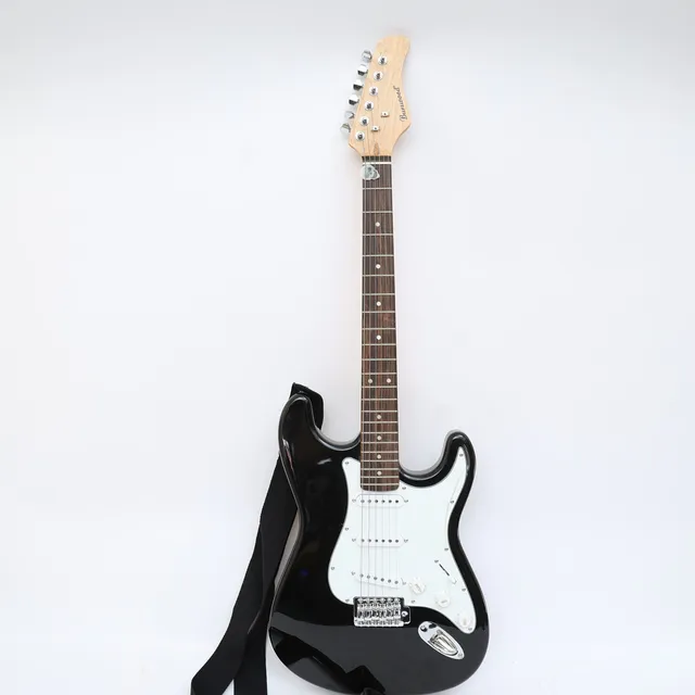 ELGITARR, Burswood, med fodral.