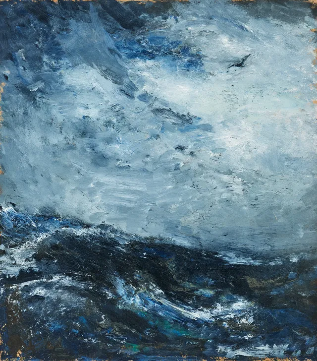 GUSTAV ARNE. "Himmel och hav".