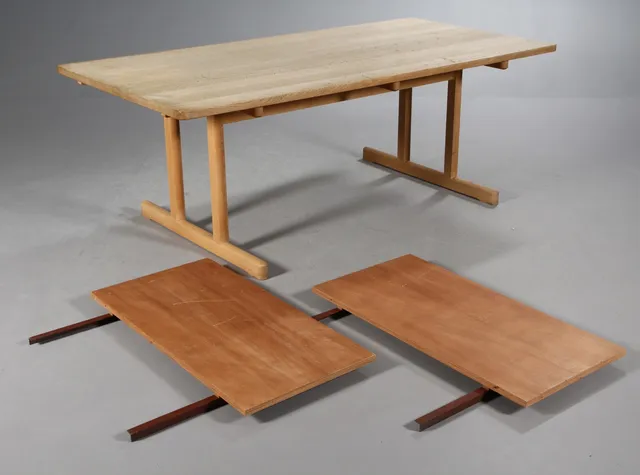 Børge Mogensen. Shaker table / Dining table, model 6286, made in oakwood