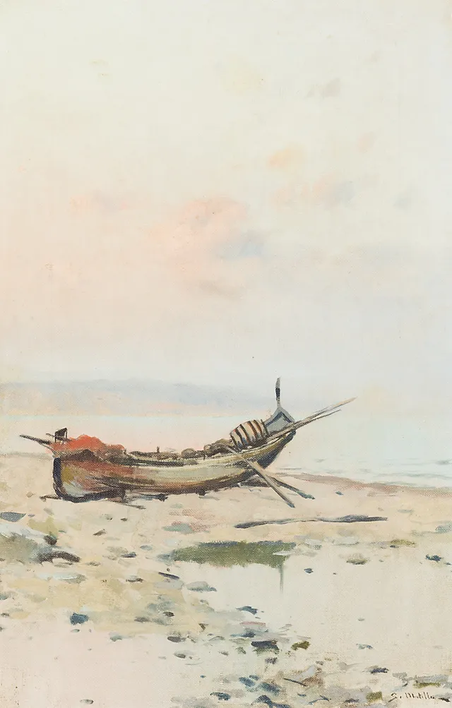 ATTRIBUTED TO SEGUNDO MATILLA. Beach.