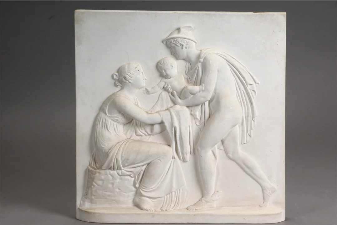 Bertel Thorvaldsen. Gipsrelief / afstøbning — Paintings and sculptures/Sculptures — Lauritz
