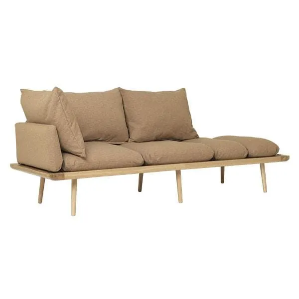 Søren Ravn Christensen for Umage. 'Lounge Around' three-seater sofa, Oak (3)