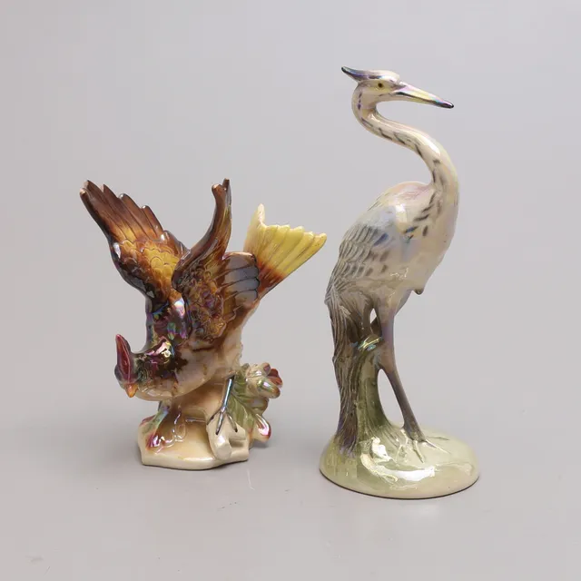 FIGURINER, 2 st porslin, Jema, Holland.