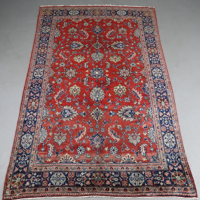 Tæppe. Persisk Hamadan. Uld på bomuld. 290 x 210 cm.
