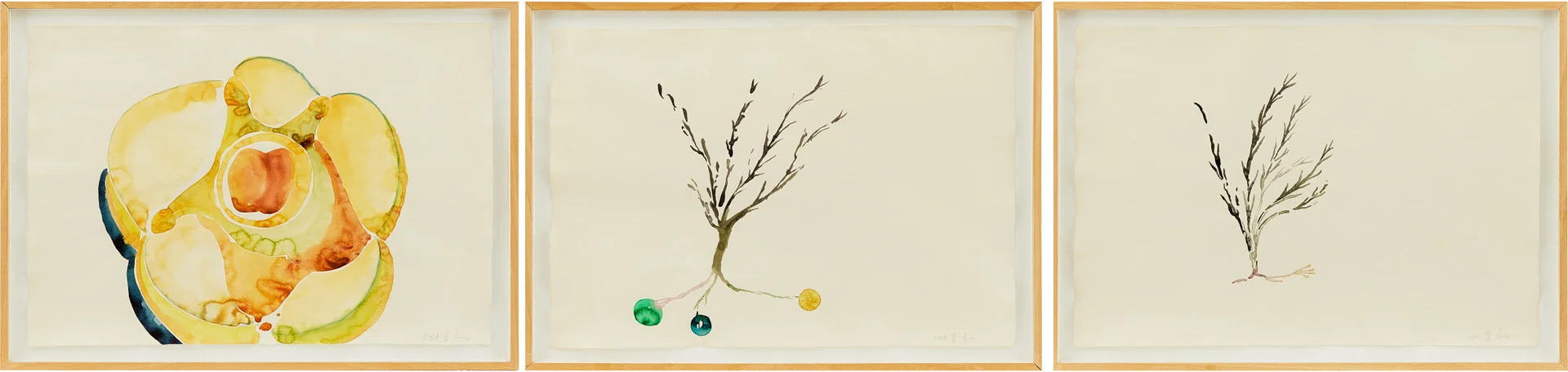 ULF ROLLOF. "241 A,B,C" - triptyk. — Paintings — Stockholms Auktionsverk Magasin 5