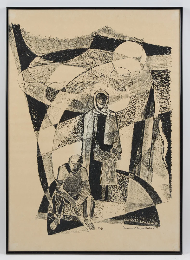 LENNART SEGERSTRÅLE. Finlandia serien, signerad samt daterad 1966, litografi, 26/80. — Engravings & Prints — Stockholms Auktionsverk Helsinki