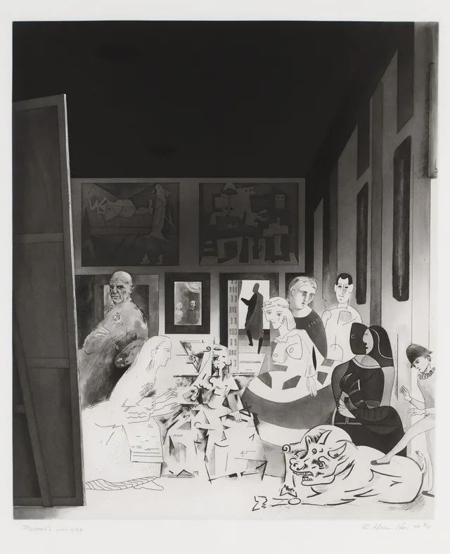 Richard Hamilton, "Picasso's Meninas", ur: "Hommage à Picasso".