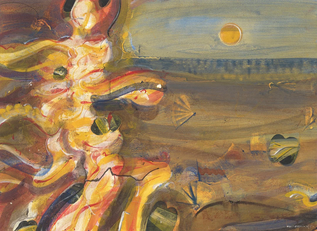 Opdahl, Ørnulf — Landskap, 1975 — Kunst/Øvrig billedkunst — Blomqvist