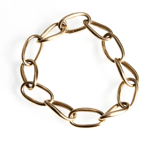 Ole Lynggaard. 'Love Ring' bracelet made of 14 kt. gold.