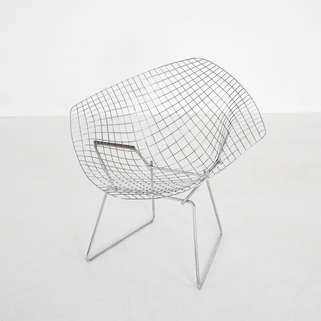 HARRY BERTOIA. 1915-1978. Fåtölj "Diamond Chair", 1900-talets senare del.